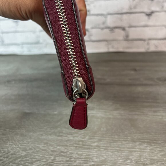 Coach Zip Around Accordion Wallet - Picture 4 of 8